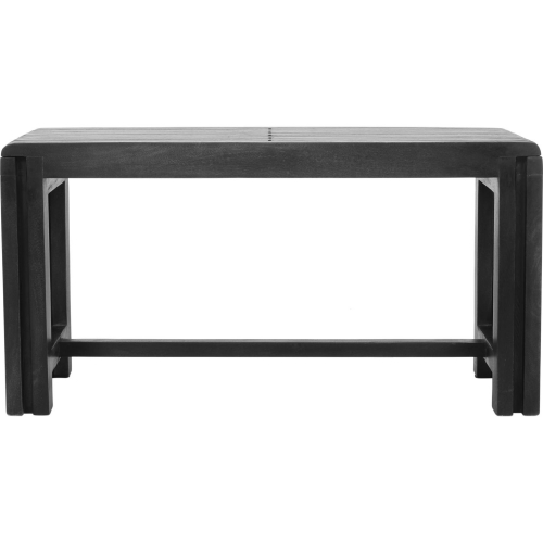 Bradford Extendable Bench in Distressed Grey Wood